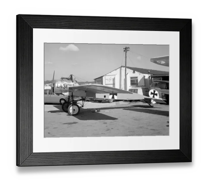 Framed Print : Fokker E. III Eindekker replica G-AVJO Framed Print : Fokker E. III Eindekker replica G-AVJO