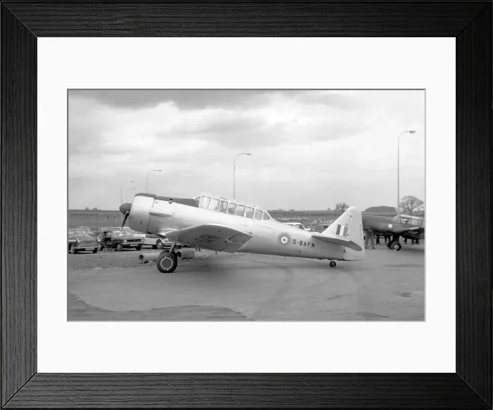 Framed Print : Noorduyn AT-16 Harvard IIB G-BAFM Framed Print : Noorduyn AT-16 Harvard IIB G-BAFM