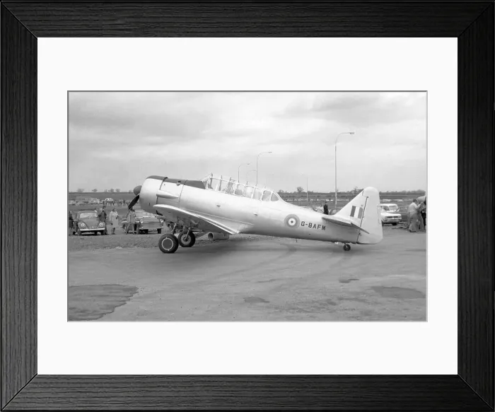 Framed Print : Noorduyn AT-16 Harvard IIB G-BAFM Framed Print : Noorduyn AT-16 Harvard IIB G-BAFM