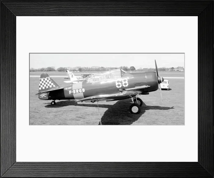 Framed Print : Canadian Car & Foundry T-6J Harvard Mk. 4 F-BRGB Framed Print : Canadian Car & Foundry T-6J Harvard Mk. 4 F-BRGB