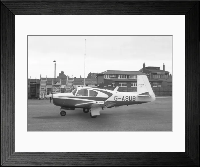 Framed Print : Mooney M. 20E Mark 21 G-ASUB Framed Print : Mooney M. 20E Mark 21 G-ASUB