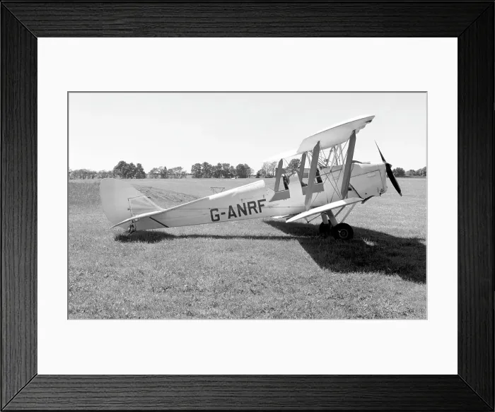 Framed Print : de Havilland DH. 82a Tiger Moth G-ANRF Framed Print : de Havilland DH. 82a Tiger Moth G-ANRF