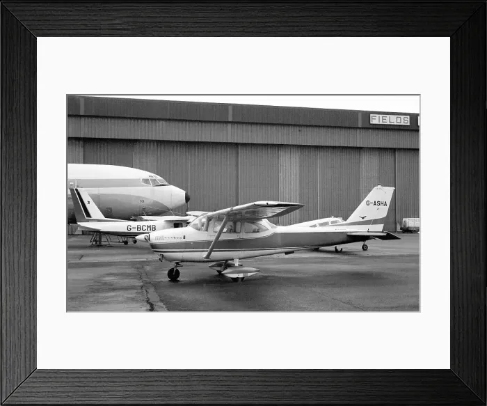 Framed Print : Reims-Cessna F172D G-ASHA Framed Print : Reims-Cessna F172D G-ASHA