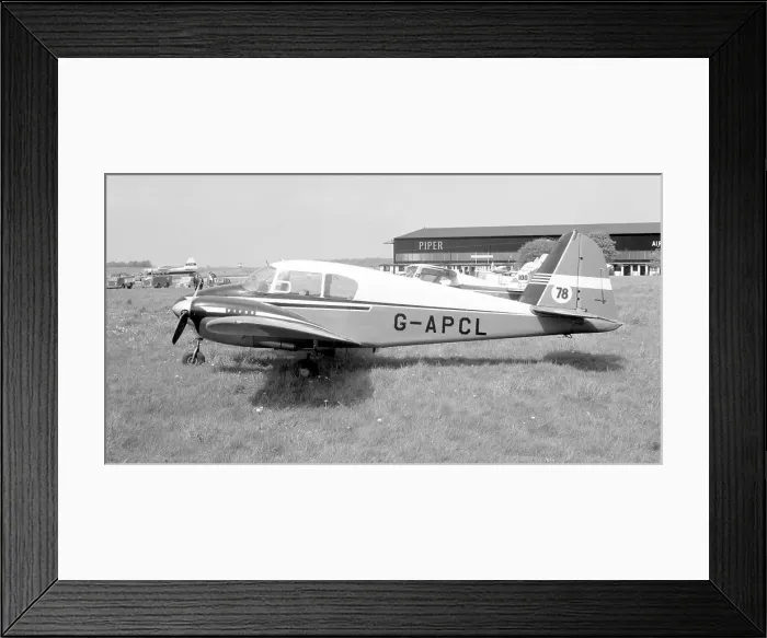Framed Print : Piper PA-23 Apache G-APCL Framed Print : Piper PA-23 Apache G-APCL