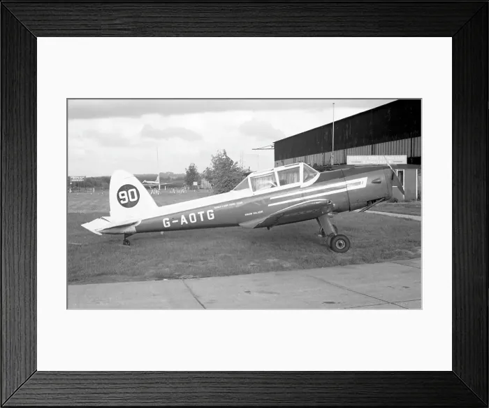 Framed Print : de Havilland DHC-1 Chipmunk 22 G-AOTG Framed Print : de Havilland DHC-1 Chipmunk 22 G-AOTG