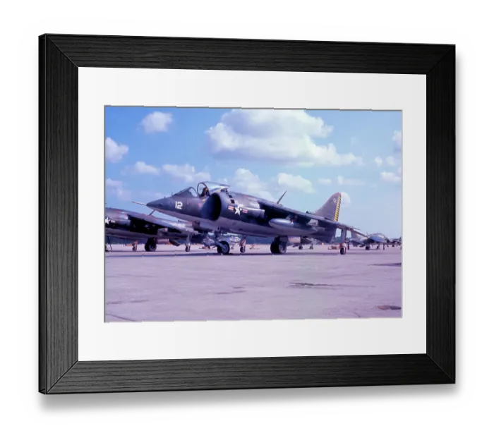 Framed Print : Hawker Siddeley AV-8A Harrier 158957 Framed Print : Hawker Siddeley AV-8A Harrier 158957