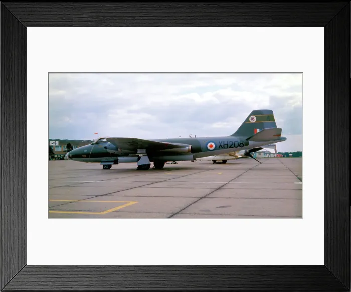 Framed Print : English Electric Canberra B(I). 8 XH208 A Framed Print : English Electric Canberra B(I). 8 XH208 A