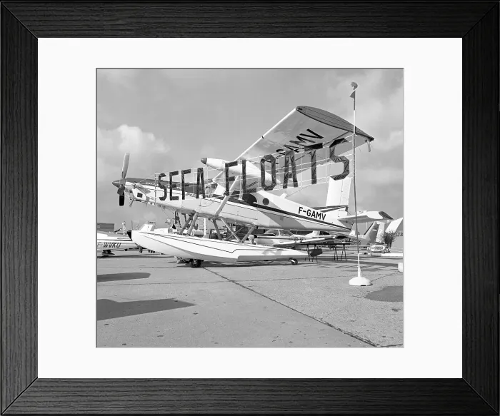 Framed Print : Pilatus PC-6 Turbo-Poter F-GAMV Framed Print : Pilatus PC-6 Turbo-Poter F-GAMV