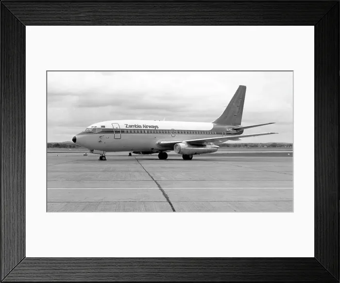 Framed Print : Boeing 737-248 9J-ADZ Framed Print : Boeing 737-248 9J-ADZ
