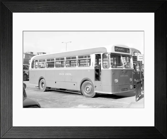 Framed Print : AEC single-decker bus regn. XTA829 Framed Print : AEC single-decker bus regn. XTA829