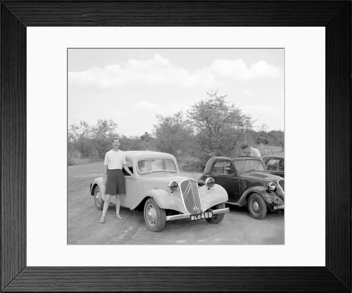 Framed Print : Citroen Light Fifteen LBC649 Framed Print : Citroen Light Fifteen LBC649