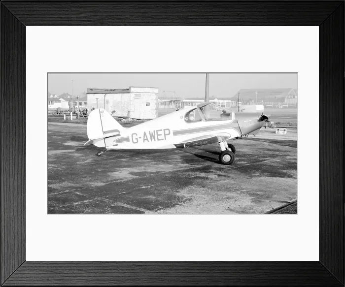 Framed Print : Barritault JB. 01 Minicab G-AWEP Framed Print : Barritault JB. 01 Minicab G-AWEP