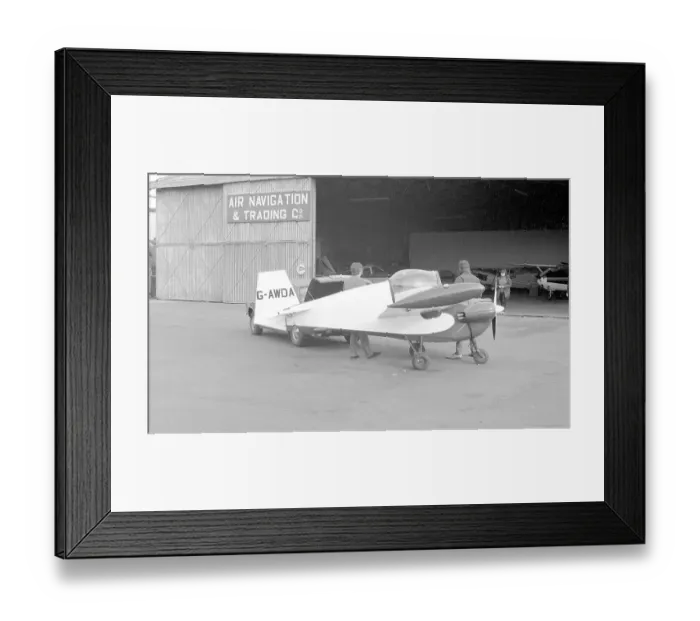 Framed Print : Slingsby T. 66 Nipper Series 3 G-AWDA Framed Print : Slingsby T. 66 Nipper Series 3 G-AWDA
