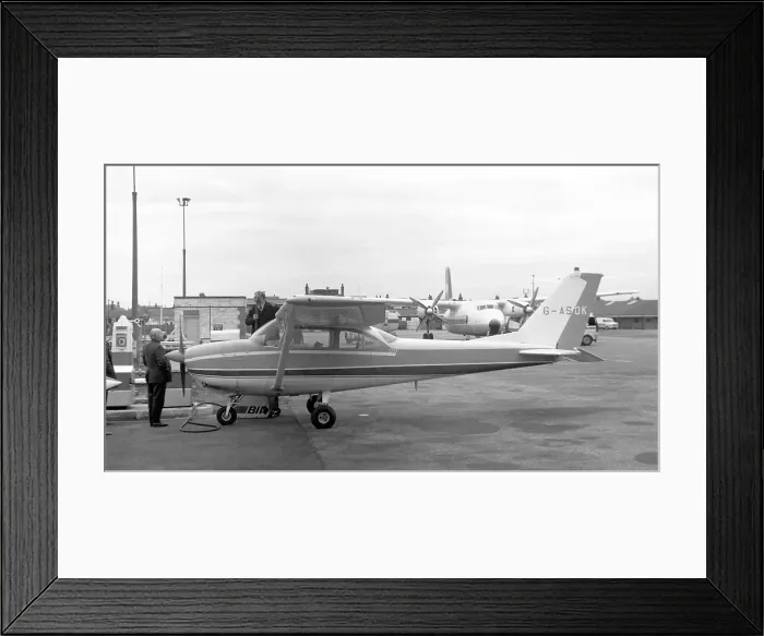 Framed Print : Reims-Cessna F172E Skyhawk G-ASOK Framed Print : Reims-Cessna F172E Skyhawk G-ASOK