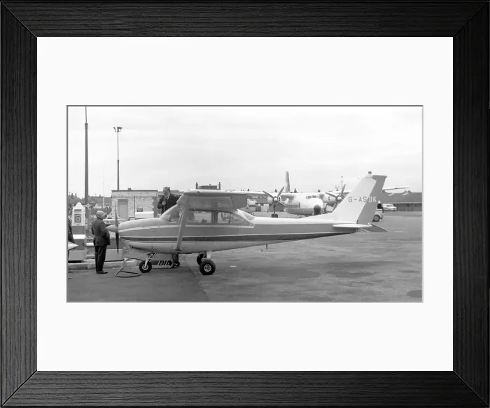 Framed Print : Reims-Cessna F172E Skyhawk G-ASOK Framed Print : Reims-Cessna F172E Skyhawk G-ASOK