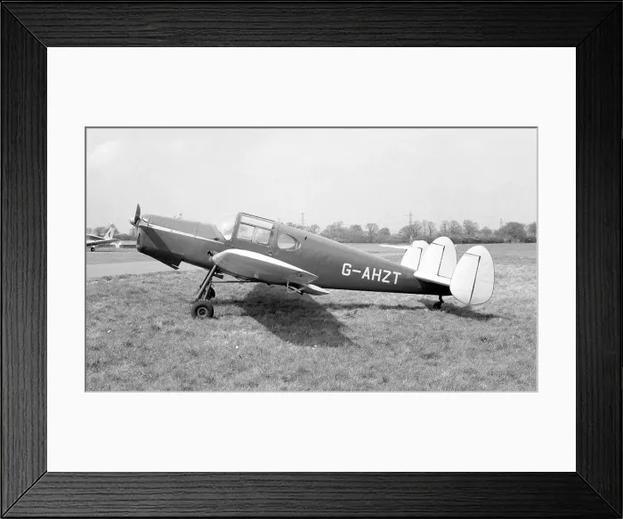 Framed Print : Miles M. 38 Messenger 2A G-AZHT Framed Print : Miles M. 38 Messenger 2A G-AZHT