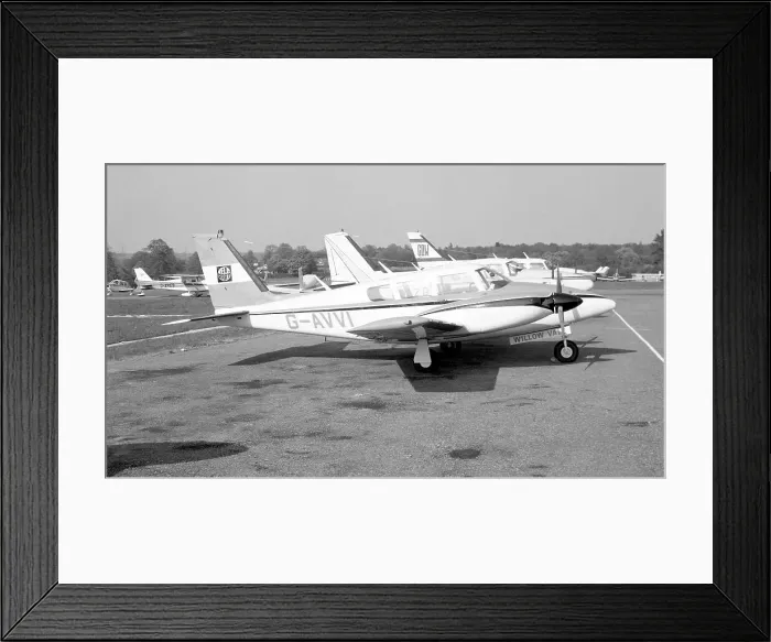 Framed Print : Piper PA-30-320 Twin Comanche G-AVVI Framed Print : Piper PA-30-320 Twin Comanche G-AVVI