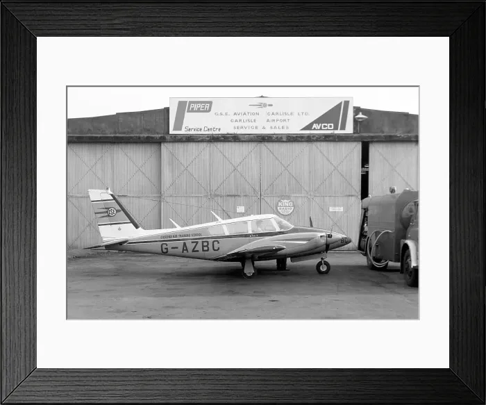 Framed Print : Piper PA-39 Turbo Twin Comanche C-R G-AZBC Framed Print : Piper PA-39 Turbo Twin Comanche C-R G-AZBC