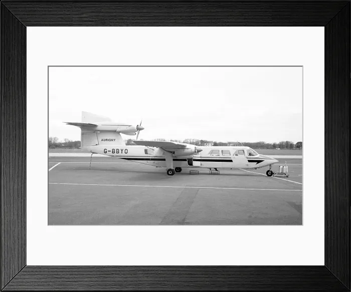 Framed Print : Britten-Norman BN-2A Mk III Trislander G-BBYO