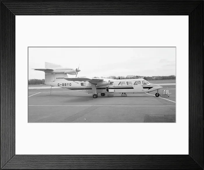 Framed Print : Britten-Norman BN-2A Mk III Trislander G-BBYO Framed Print : Britten-Norman BN-2A Mk III Trislander G-BBYO