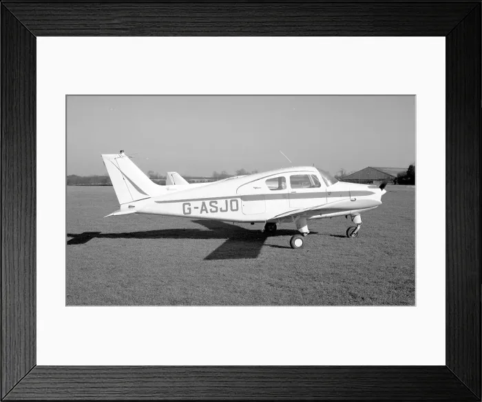 Framed Print : Beech 23 Musketeer G-ASJO Framed Print : Beech 23 Musketeer G-ASJO