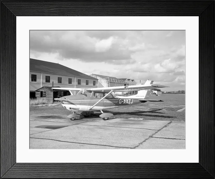 Framed Print : Reims-Cessna F172K Skyhawk G-AXZJ Framed Print : Reims-Cessna F172K Skyhawk G-AXZJ