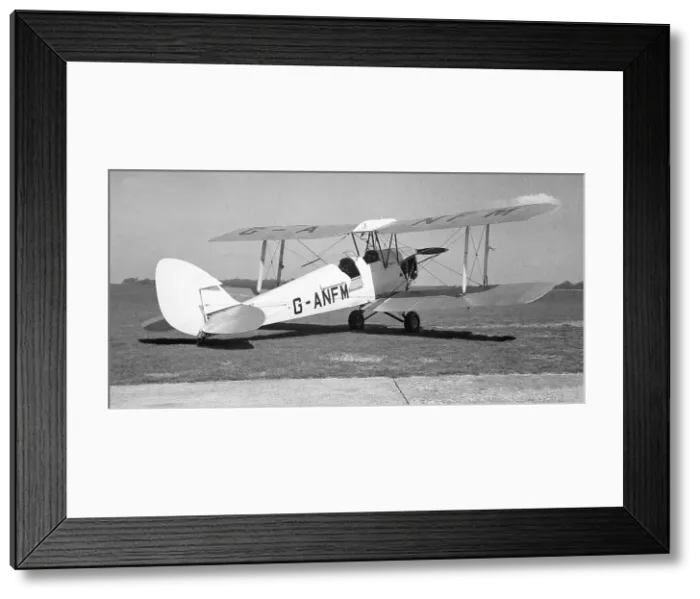 Framed Print : de Havilland DH. 82A Tiger Moth G-ANFM Framed Print : de Havilland DH. 82A Tiger Moth G-ANFM