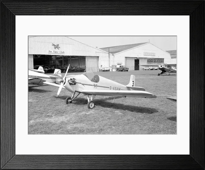 Framed Print : Druine D. 31 Turbulent G-ASAM Framed Print : Druine D. 31 Turbulent G-ASAM