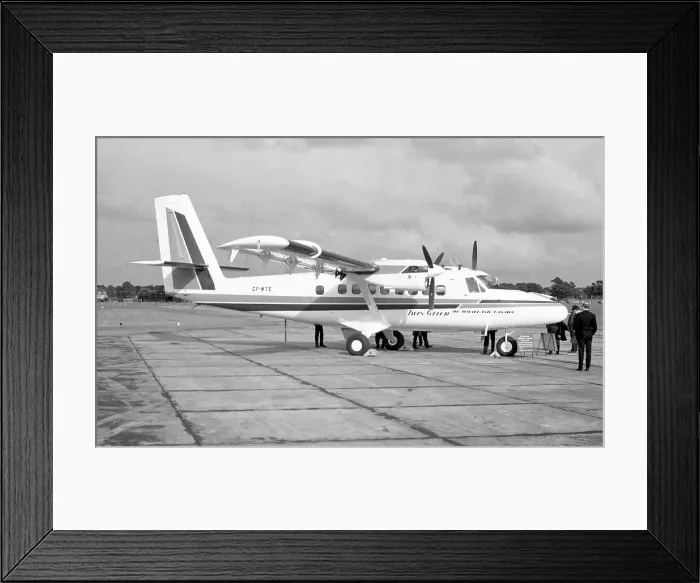 Framed Print : de Havilland Canada DHC-6 Twin Otter CF-WTE Framed Print : de Havilland Canada DHC-6 Twin Otter CF-WTE