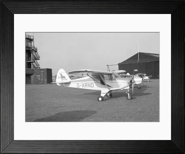 Framed Print : Piper PA-22-108 Tri-Pacer G-ARND Framed Print : Piper PA-22-108 Tri-Pacer G-ARND