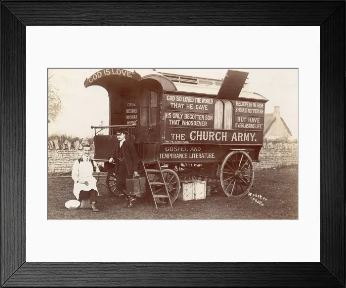 Framed Print : The Church Army Waggon, Cambridgeshire Framed Print : The Church Army Waggon, Cambridgeshire