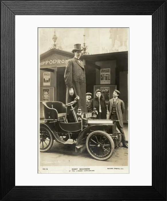 Framed Print : The Giant Machnow at The London Hippodrome Framed Print : The Giant Machnow at The London Hippodrome