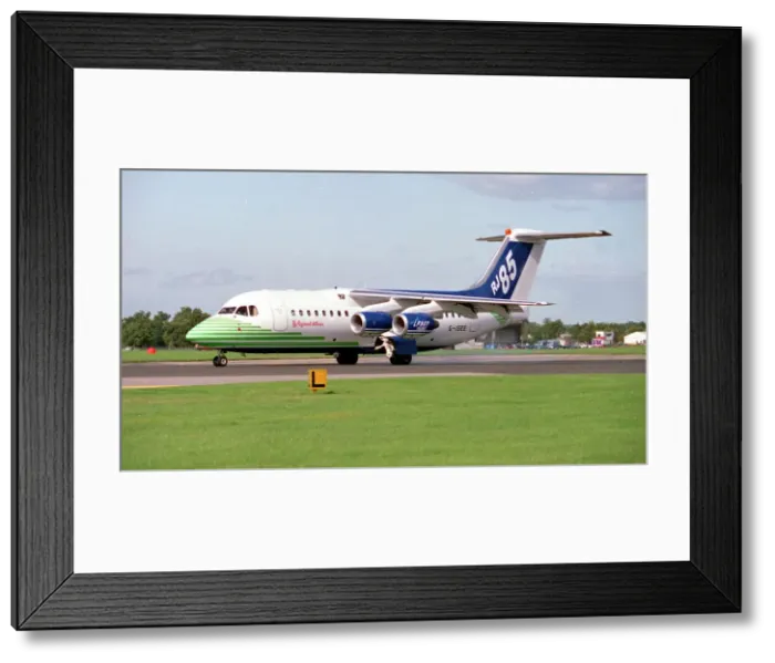 Framed Print : BAe 146-200 - RJ85 G-ISEE Framed Print : BAe 146-200 - RJ85 G-ISEE