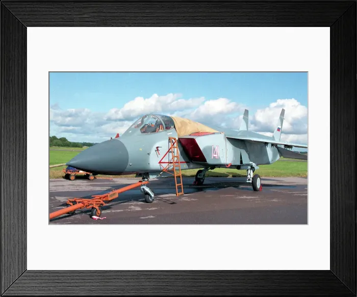 Framed Print : Yakovlev Yak-141 141 White