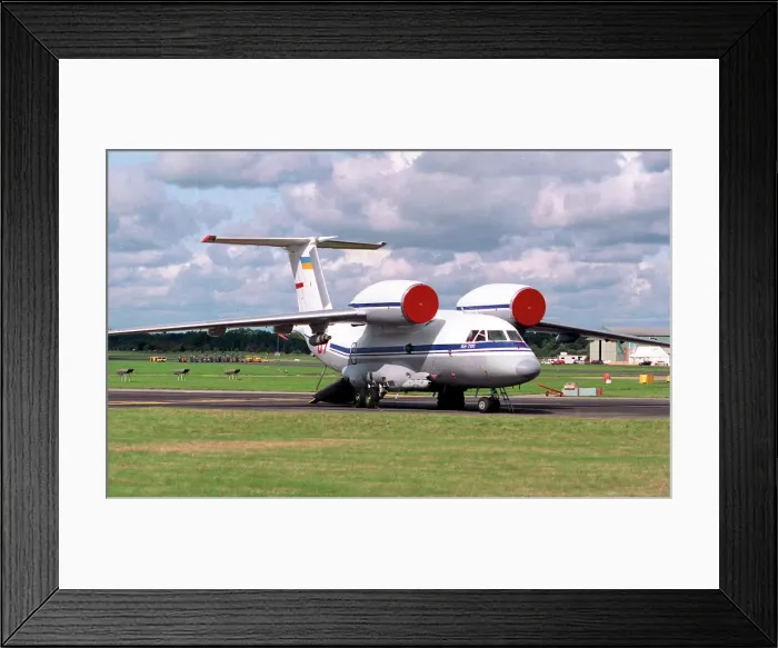 Framed Print : Antonov AN-72P 07 Red Framed Print : Antonov AN-72P 07 Red