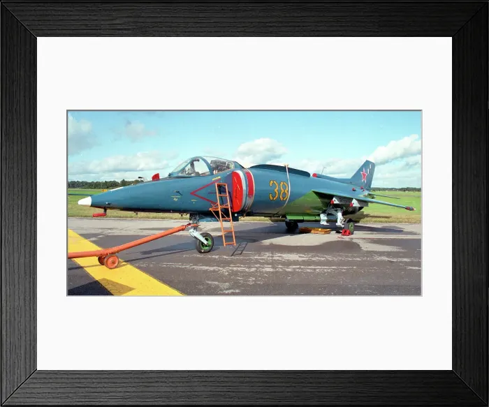 Framed Print : Yakovlev Yak-38M 38 Yellow Framed Print : Yakovlev Yak-38M 38 Yellow