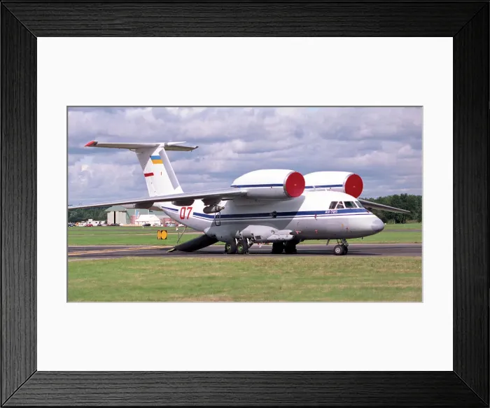 Framed Print : Antonov AN-72P 07 Red Framed Print : Antonov AN-72P 07 Red