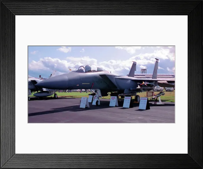 Framed Print : McDonnell Douglas F-15E 90-0255 Framed Print : McDonnell Douglas F-15E 90-0255