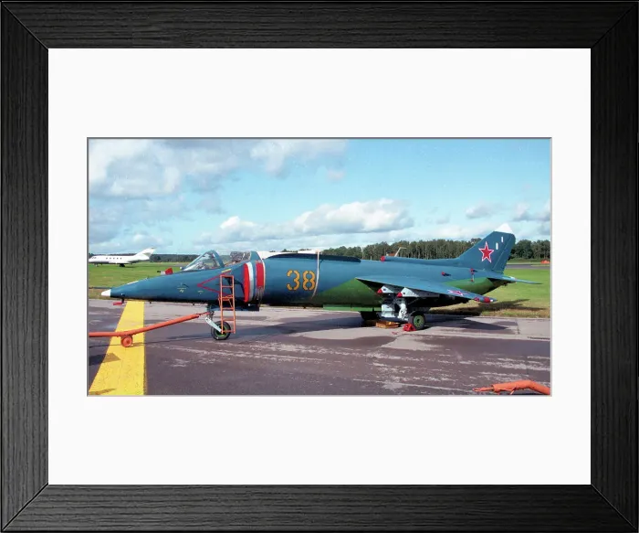 Framed Print : Yakovlev Yak-38M 38 Yellow Framed Print : Yakovlev Yak-38M 38 Yellow