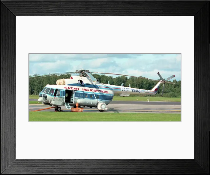 Framed Print : Kazan Helicopters Mi-17M SSSR-95448 Framed Print : Kazan Helicopters Mi-17M SSSR-95448
