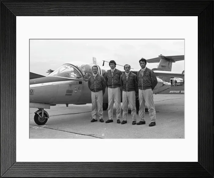 Framed Print : SAAB 105O, of the Karo AS aerobatic team Framed Print : SAAB 105O, of the Karo AS aerobatic team