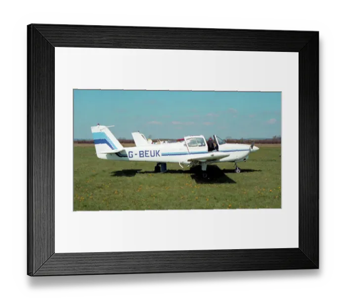 Framed Print : Fuji FA-200 G-BEUK Framed Print : Fuji FA-200 G-BEUK