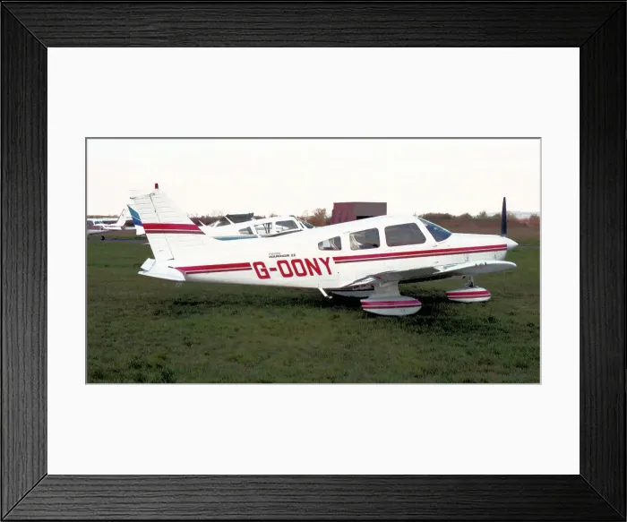 Framed Print : Piper PA-28 Warrior II G-OONY Framed Print : Piper PA-28 Warrior II G-OONY