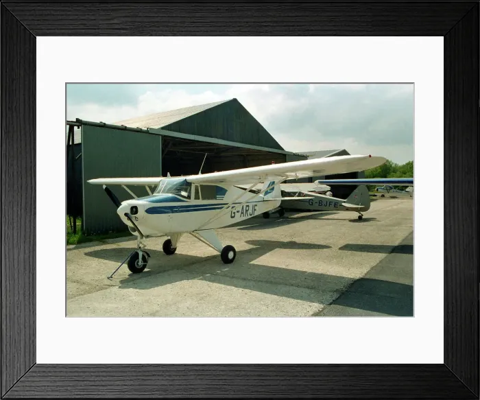 Framed Print : Piper PA-22-108 Tri-Pacer G-ARJF Framed Print : Piper PA-22-108 Tri-Pacer G-ARJF