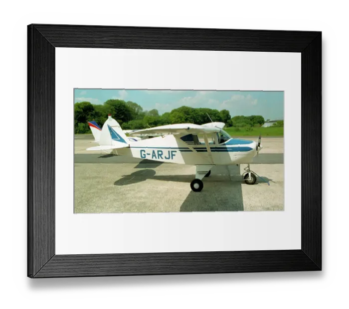 Framed Print : Piper PA-22-108 Tri-Pacer G-ARJF Framed Print : Piper PA-22-108 Tri-Pacer G-ARJF