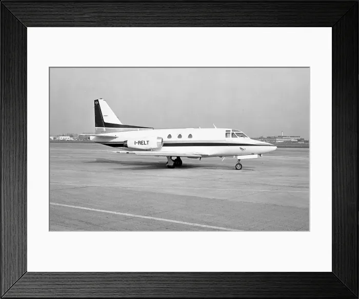 Framed Print : Rockwell Sabre 40 I-RELT Framed Print : Rockwell Sabre 40 I-RELT