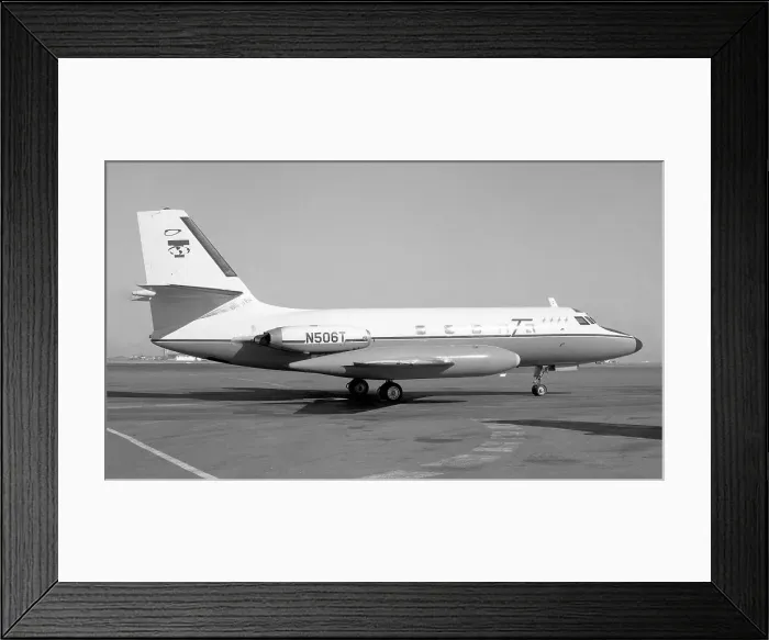 Framed Print : Lockheed JetStar II N506T Framed Print : Lockheed JetStar II N506T