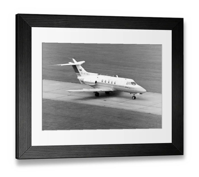 Framed Print : Hawker Siddeley HS. 125 Series 1BR / 522 G-ATWH Framed Print : Hawker Siddeley HS. 125 Series 1BR / 522 G-ATWH