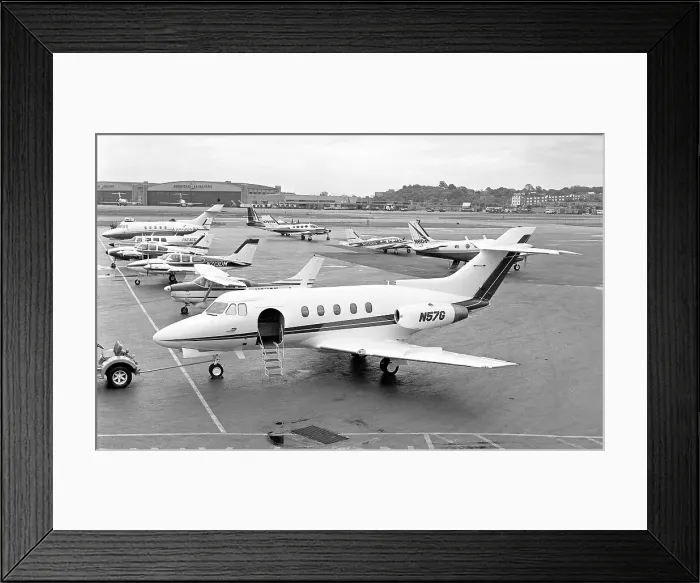 Framed Print : Hawker Siddeley HS. 125 Series 1A N57G Framed Print : Hawker Siddeley HS. 125 Series 1A N57G
