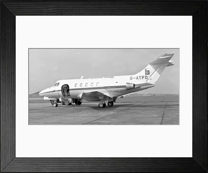 Framed Print : Hawker Siddeley HS. 125 Series 1B G-ATPD Framed Print : Hawker Siddeley HS. 125 Series 1B G-ATPD